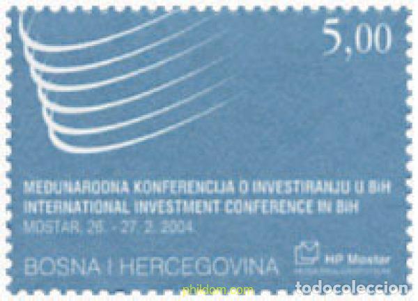 Selos: 144297 MNH BOSNIA-HERZEGOVINA. Adm Croata 2004 CONFERENCIA INTERNACIONAL SOBRE INVERSION