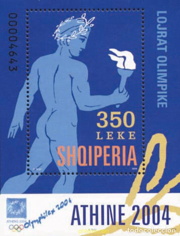 Sellos: 144510 MNH ALBANIA 2004 28 JUEGOS OLIMPICOS DE VERANO ATENAS 2004