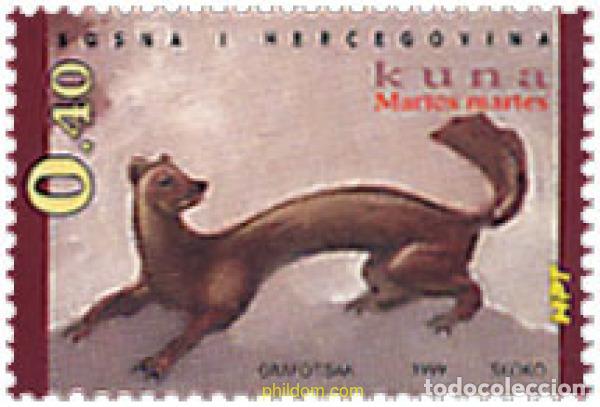 Sellos: 81851 MNH BOSNIA-HERZEGOVINA. Adm Croata 1999 FAUNA