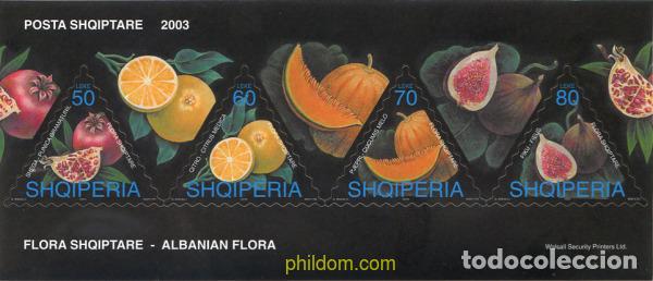 Stamps: 145244 MNH ALBANIA 2003 FRUTA