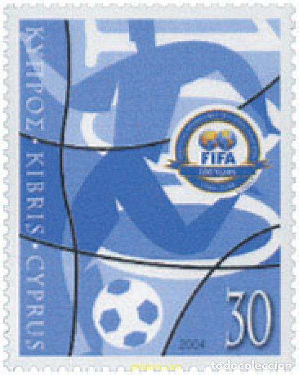 Briefmarken: 145251 MNH CHIPRE 2004 CENTENARIO DE LA FIFA