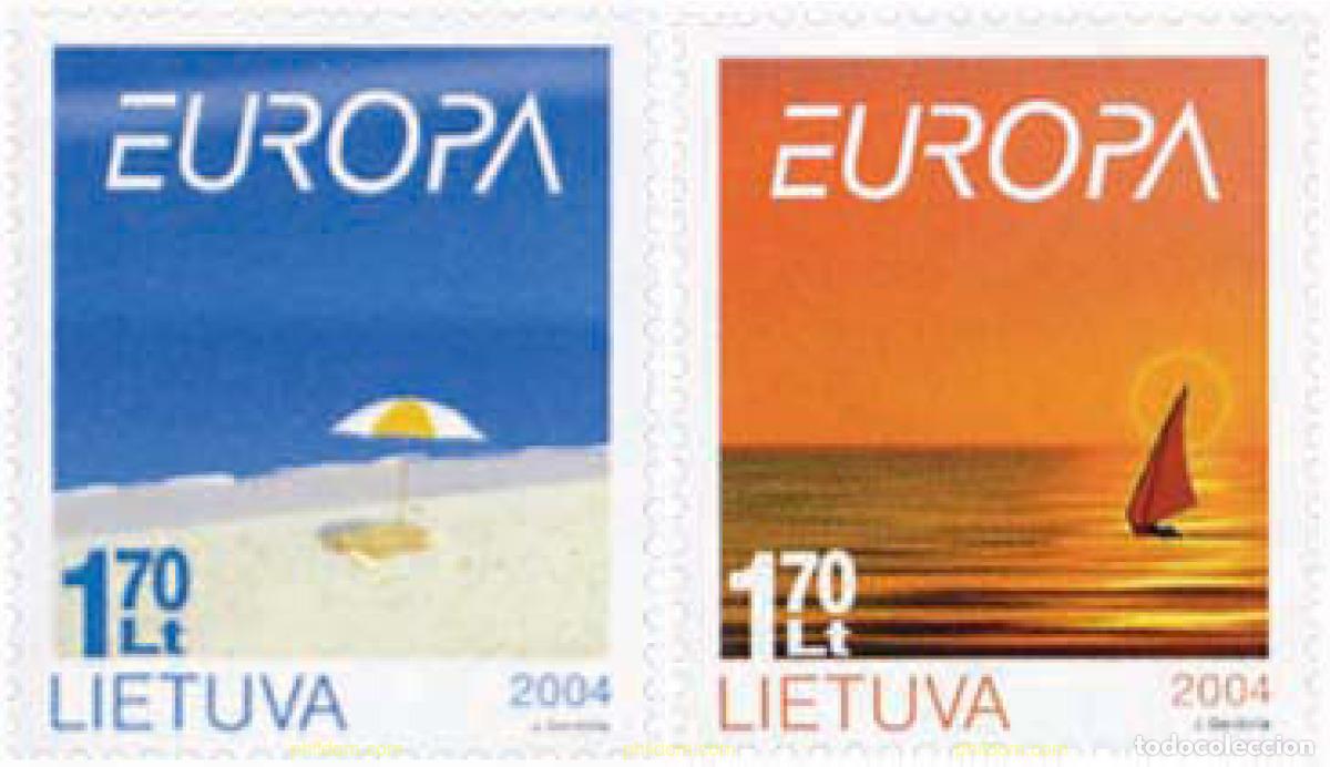 Sellos: 145275 MNH LITUANIA 2004 EUROPA CEPT. VACACIONES