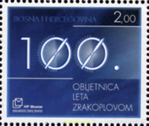 Briefmarken: 145617 MNH BOSNIA-HERZEGOVINA. Adm Croata 2003 CENTENARIO DE LA AVIACION