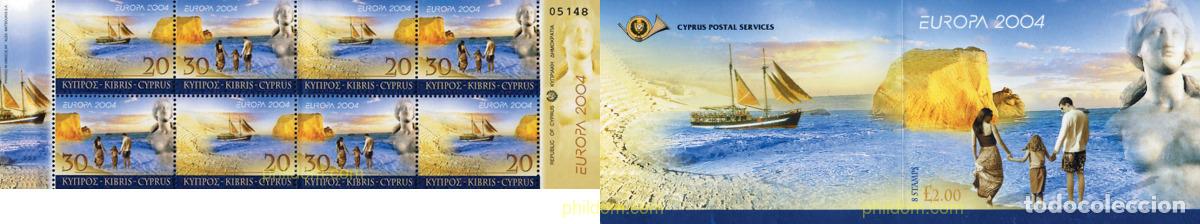 Sellos: 145568 MNH CHIPRE 2004 EUROPA CEPT. VACACIONES