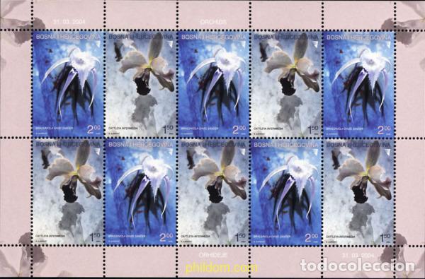 Sellos: 145614 MNH BOSNIA-HERZEGOVINA 2004 ORQUIDEAS