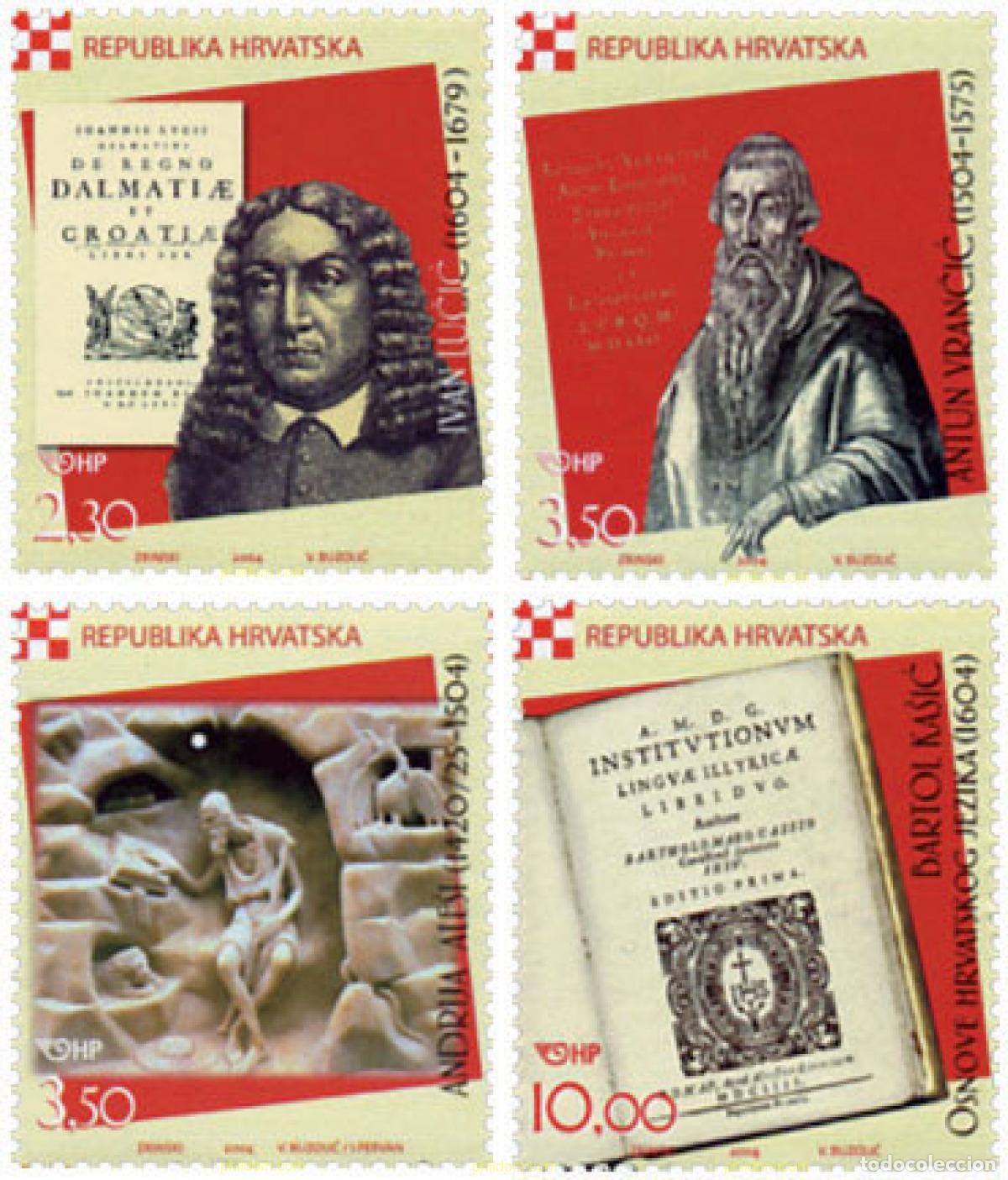 Sellos: 145622 MNH CROACIA 2004 PERSONAJES