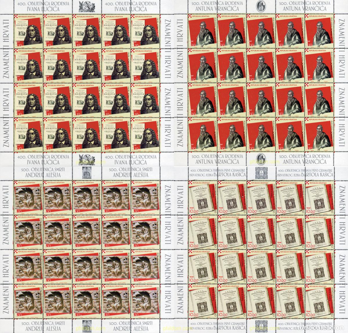 Sellos: 145623 MNH CROACIA 2004 PERSONAJES