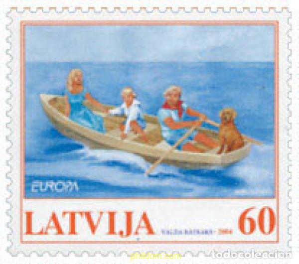 Sellos: 145862 MNH LETONIA 2004 EUROPA CEPT. VACACIONES