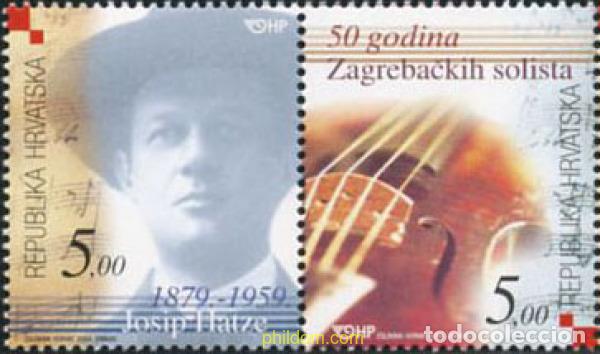 Sellos: 146035 MNH CROACIA 2004 MUSICOS