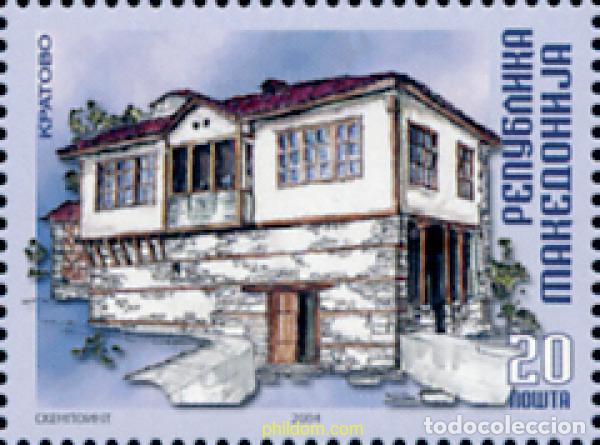 Sellos: 146135 MNH MACEDONIA 2004 ARQUITECTURA