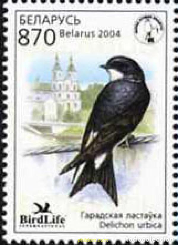 Sellos: 146236 MNH BIELORRUSIA 2004 PROTECCION DE LAS AVES