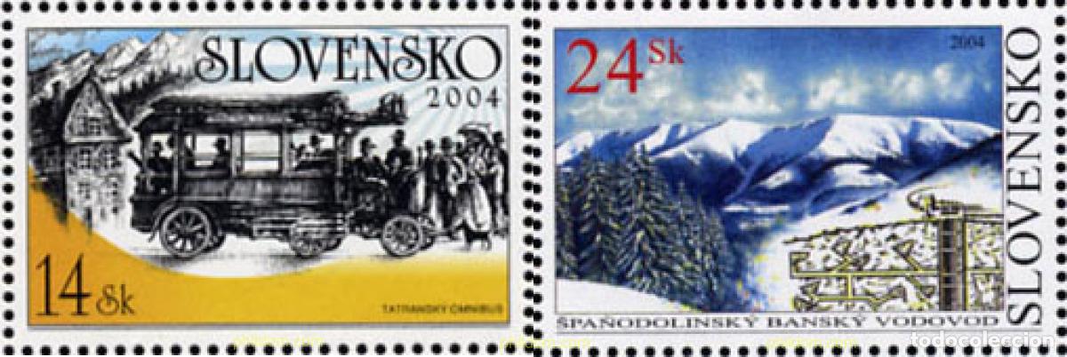Sellos: 146276 MNH ESLOVAQUIA 2004 TECNOLOGIA