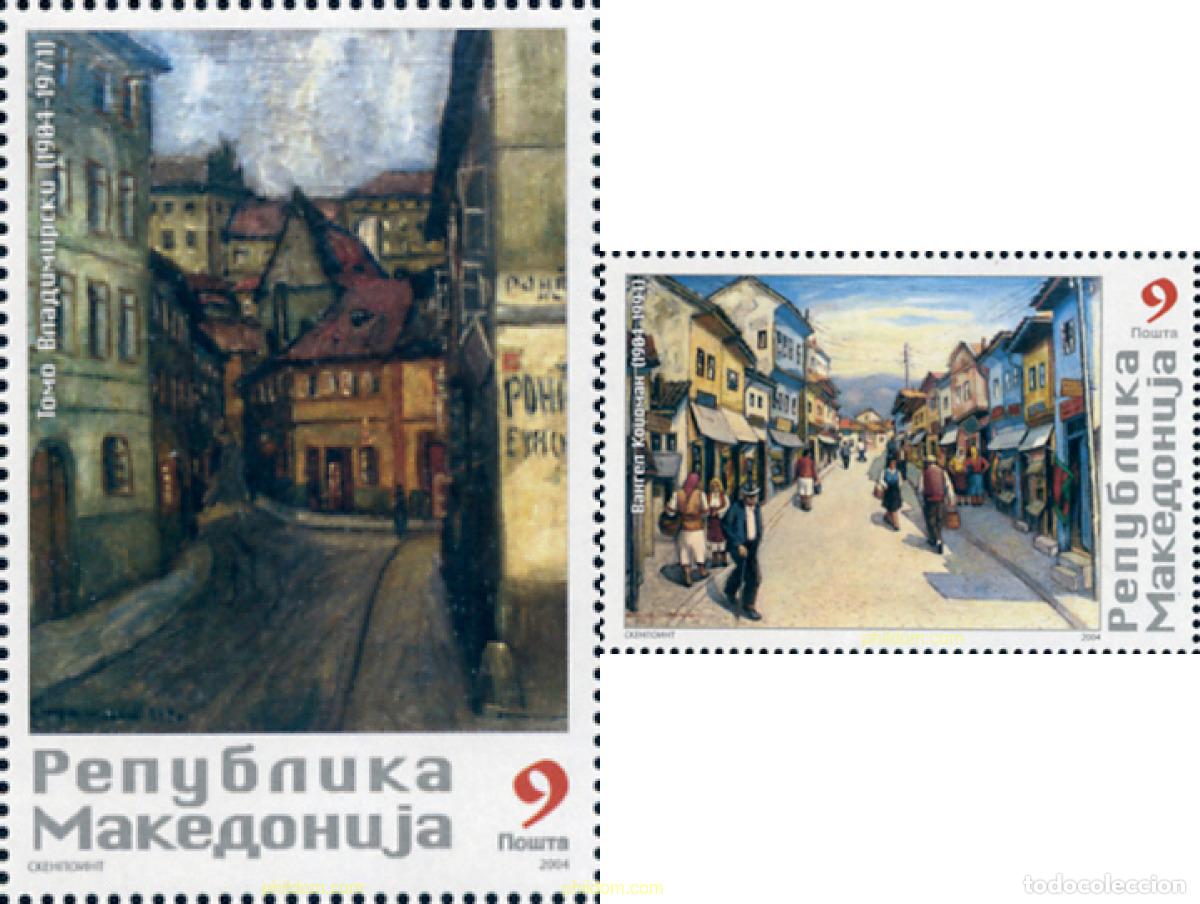 Sellos: 146478 MNH MACEDONIA 2004 ARTE