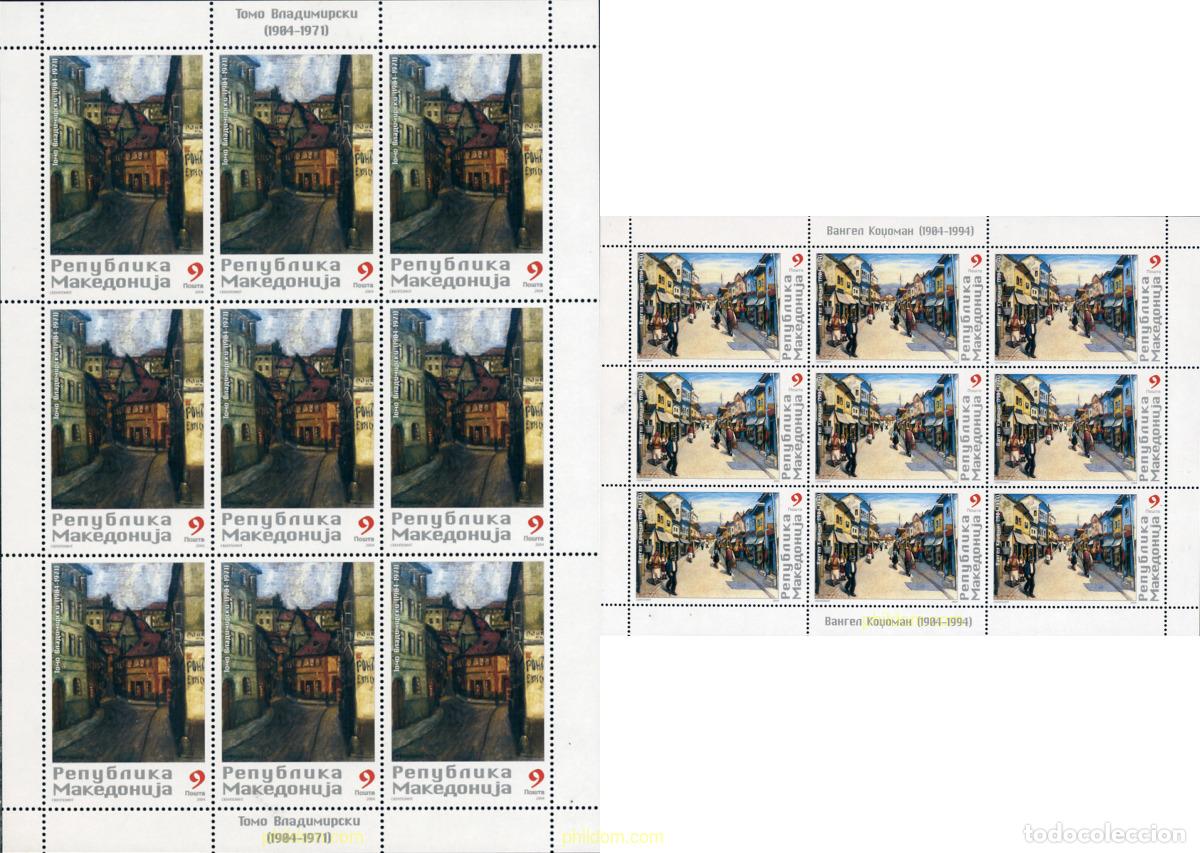 Sellos: 146479 MNH MACEDONIA 2004 ARTE