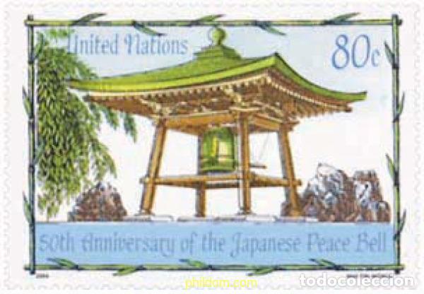 Sellos: 148158 MNH NACIONES UNIDAS. Nueva York 2004 50 ANIVERSARIO DE LA CAMPANA JAPONESA DE LA PAZ