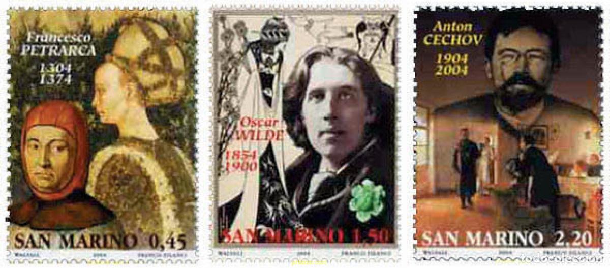 Sellos: 148188 MNH SAN MARINO 2004 LITERATOS