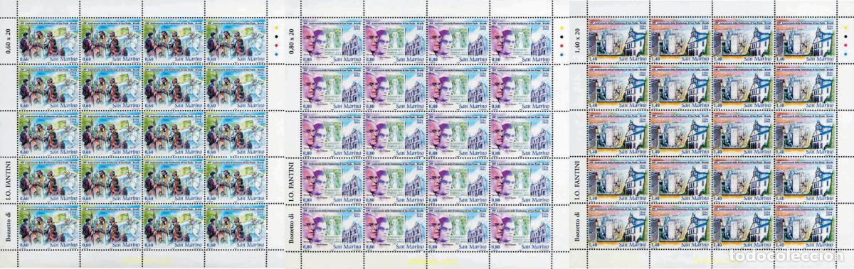 Sellos: 148185 MNH SAN MARINO 2004 450 ANIVERSARIO DE LA CIUDAD DE SAO PAULO