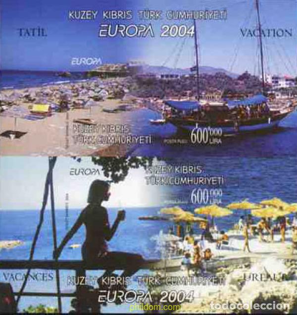 Sellos: 148290 MNH CHIPRE. Administraci&oacute;n turca 2004 EUROPA CEPT. VACACIONES