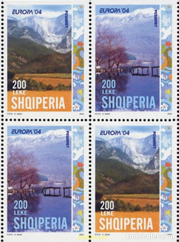 Briefmarken: 148595 MNH ALBANIA 2004 EUROPA CEPT. VACACIONES