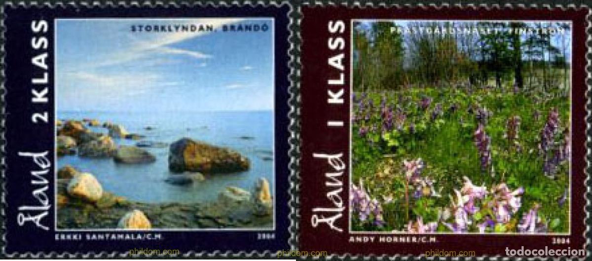 Sellos: 148734 MNH ALAND 2004 PAISAJES