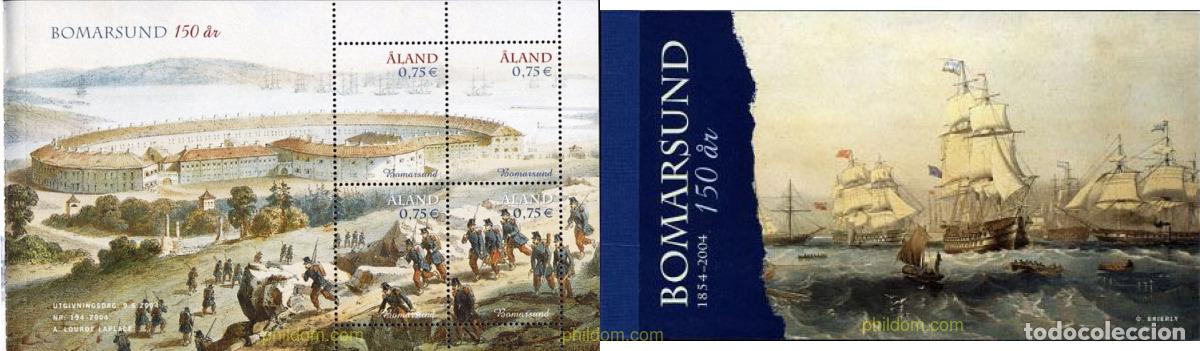 Sellos: 148732 MNH ALAND 2004 150 ANIVERSARIO DE LA GUERRA DE CRIMEA