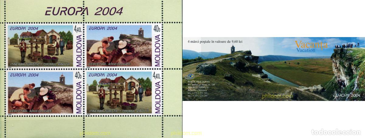 Sellos: 168585 MNH MOLDAVIA 2004 EUROPA CEPT. VACACIONES