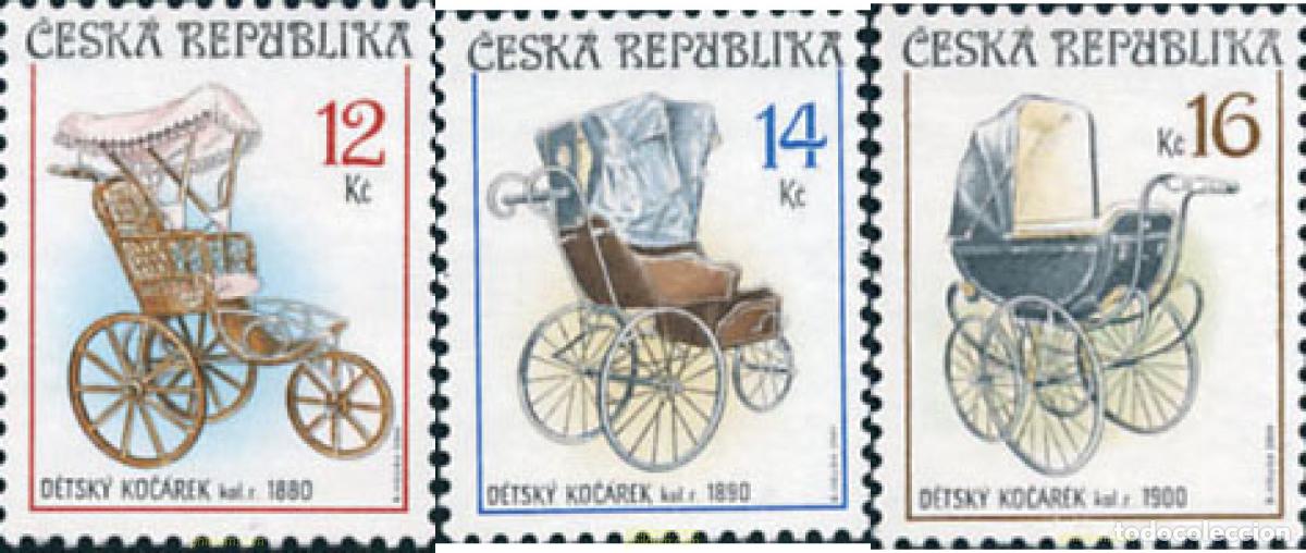 Sellos: 151677 MNH CHEQUIA 2004 COCHECITOS INFANTILES
