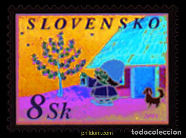 Sellos: 153197 MNH ESLOVAQUIA 2004 PRO INFANCIA