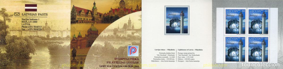 Sellos: 153334 MNH LETONIA 2004 FAROS