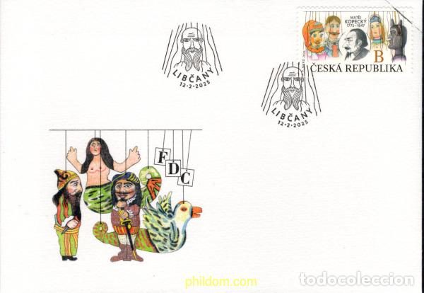 Sellos: 763674 MNH CHEQUIA 2025 PERSONAJES