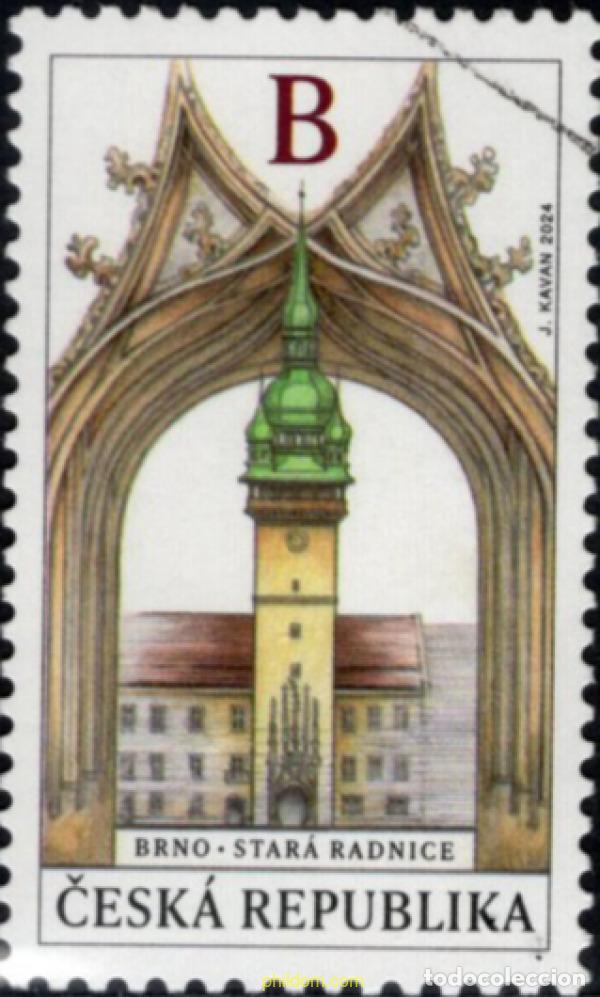 Sellos: 763917 MNH CHEQUIA 2024 PATRIMONIO ARQUITECTONICO