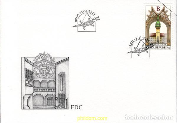 Sellos: 763916 MNH CHEQUIA 2024 PATRIMONIO ARQUITECTONICO