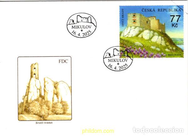 Sellos: 763523 MNH CHEQUIA 2025 PATRIMONIO ARQUITECTONICO