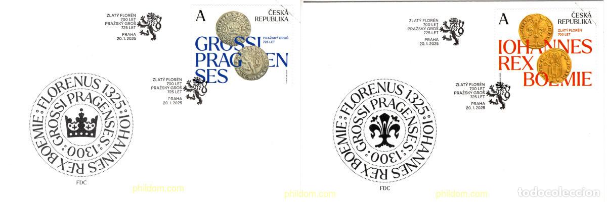 Sellos: 763663 MNH CHEQUIA 2025 NUMISMATICA
