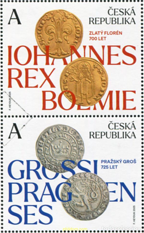 Sellos: 763664 MNH CHEQUIA 2025 NUMISMATICA
