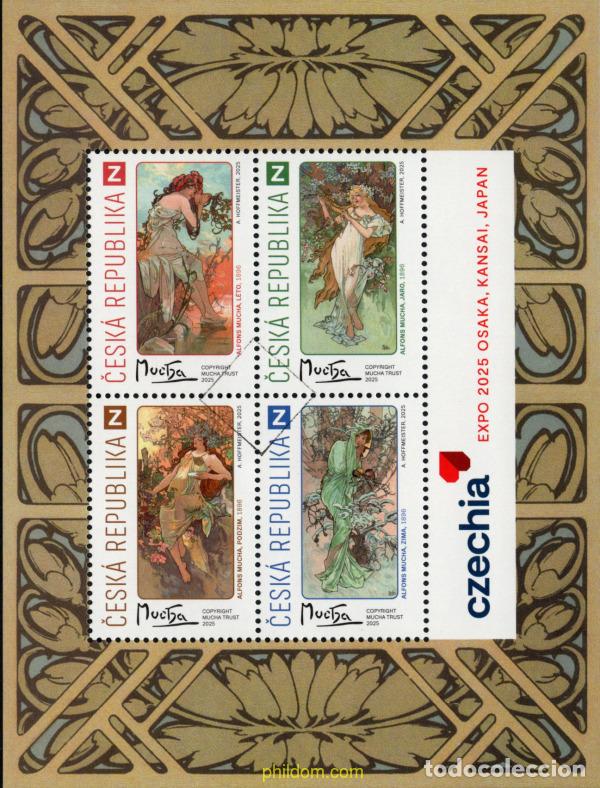 Sellos: 763519 MNH CHEQUIA 2025 EXPOSICION UNIVERSAL DE 2025 A OSAKA (JAPON)