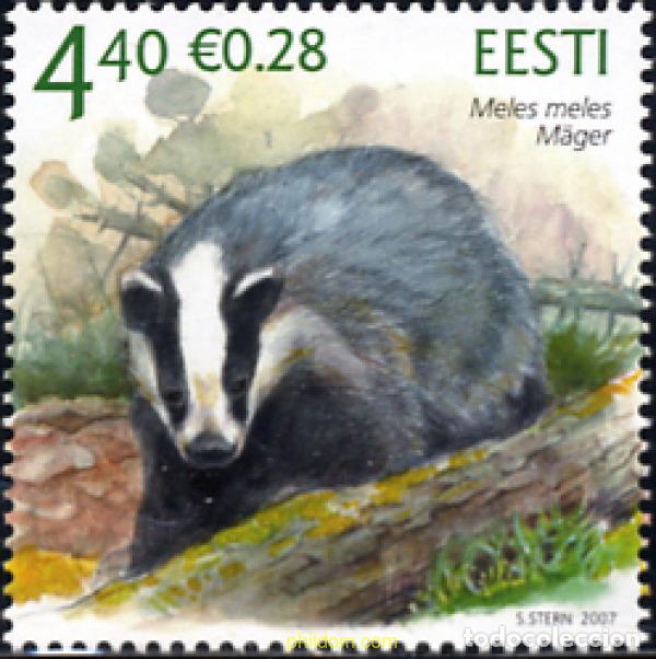 Sellos: 223895 MNH ESTONIA 2007 EL TEJON