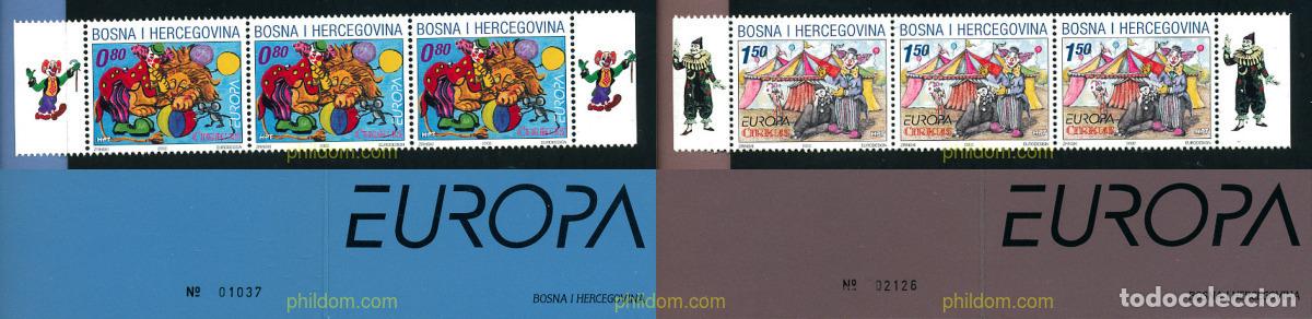 Sellos: 123157 MNH BOSNIA-HERZEGOVINA. Adm Croata 2002 EUROPA CEPT 2002 - EL CIRCO