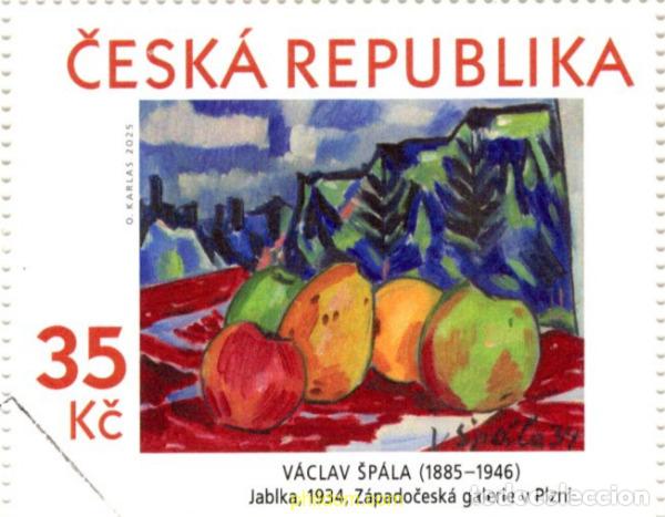 Sellos: 763459 MNH CHEQUIA 2025 OBRAS DE ARTE EN SELLO (XXXIV)