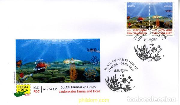 Sellos: 790501 MNH CHIPRE. Administraci&oacute;n turca 2024 EUROPA CEPT