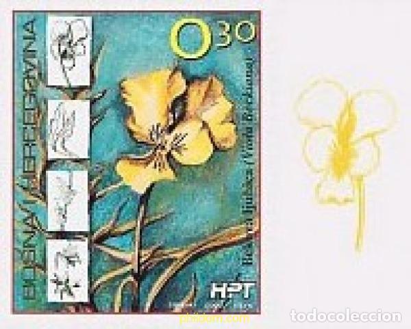 Sellos: 791512 MNH BOSNIA-HERZEGOVINA. Adm Croata 2002 FLORA