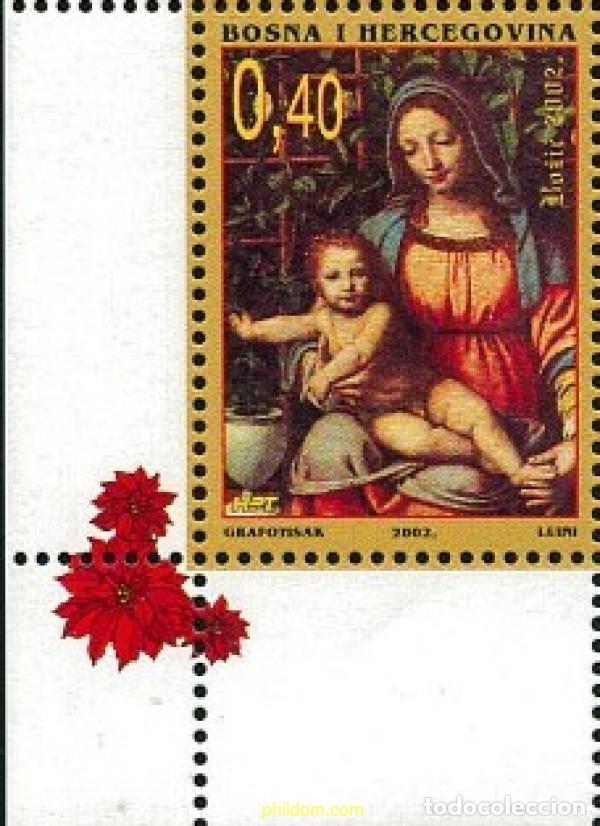 Sellos: 791518 MNH BOSNIA-HERZEGOVINA. Adm Croata 2002 NAVIDAD