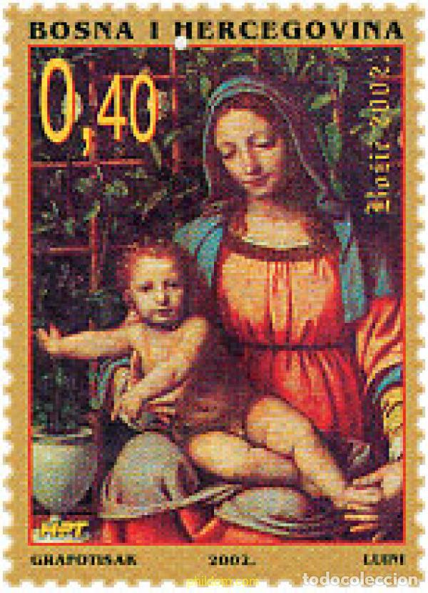 Sellos: 121356 MNH BOSNIA-HERZEGOVINA. Adm Croata 2002 NAVIDAD