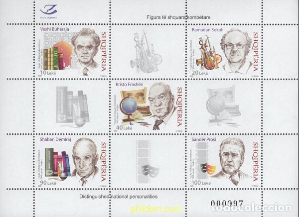 Sellos: 652298 MNH ALBANIA 2021 PERSONAJES