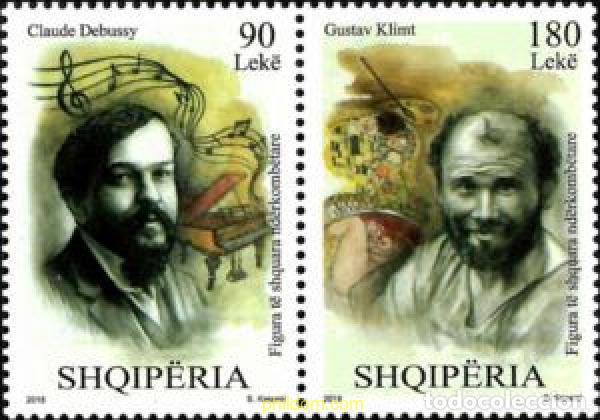 Sellos: 751257 MNH ALBANIA 2018 PERSONALIDADES INTERNACIONALES