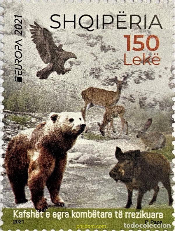 Sellos: 721916 MNH ALBANIA 2022 EUROPA. CEPT