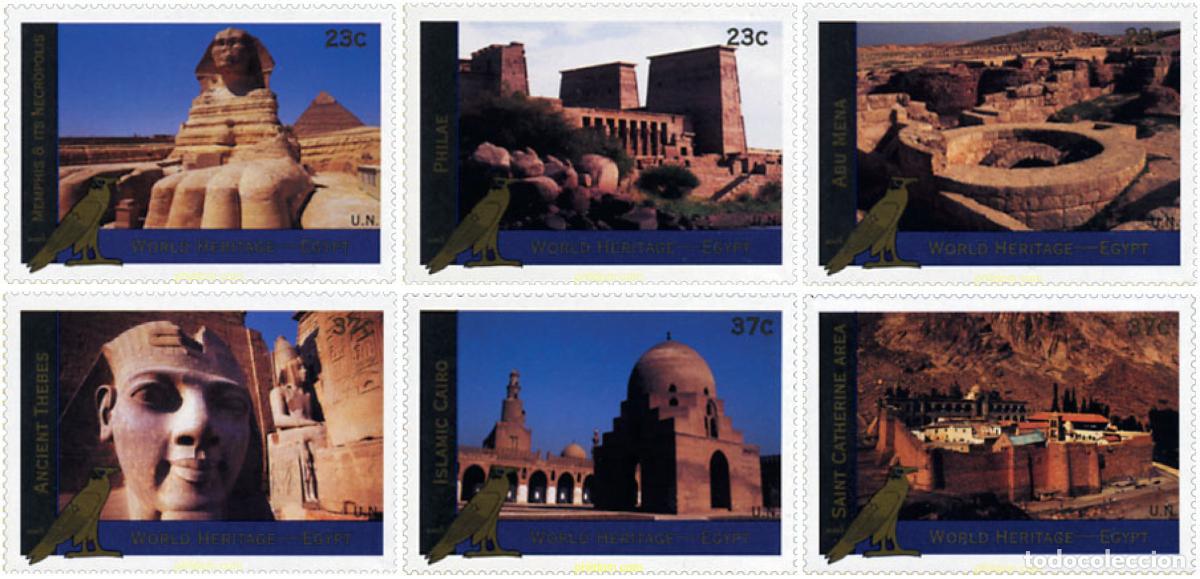 Sellos: 172491 MNH NACIONES UNIDAS. Nueva York 2005 PATRIMONIO DE LA HUMANIDAD