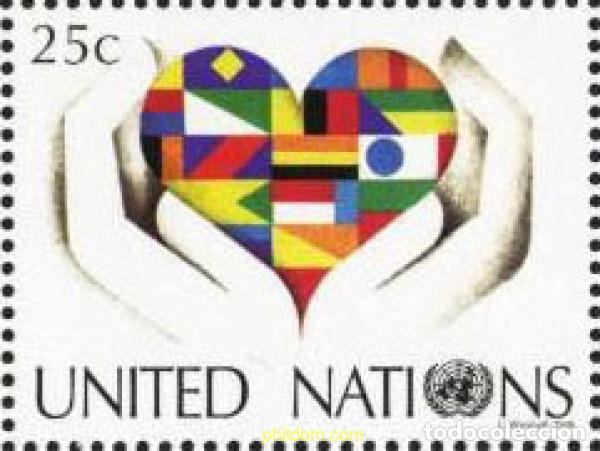 Sellos: 190159 MNH NACIONES UNIDAS. Nueva York 2006 CORAZON