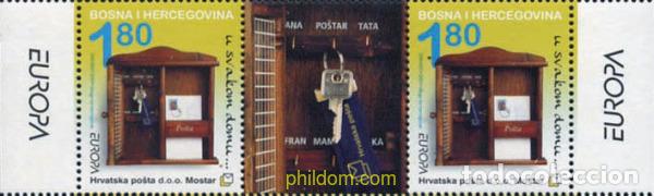 Sellos: 791589 MNH BOSNIA-HERZEGOVINA. Adm Croata 2003 EUROPA CEPT. ARTE DEL CARTEL