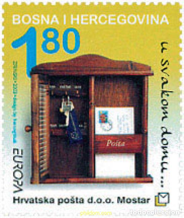 Sellos: 126336 MNH BOSNIA-HERZEGOVINA. Adm Croata 2003 EUROPA CEPT. ARTE DEL CARTEL